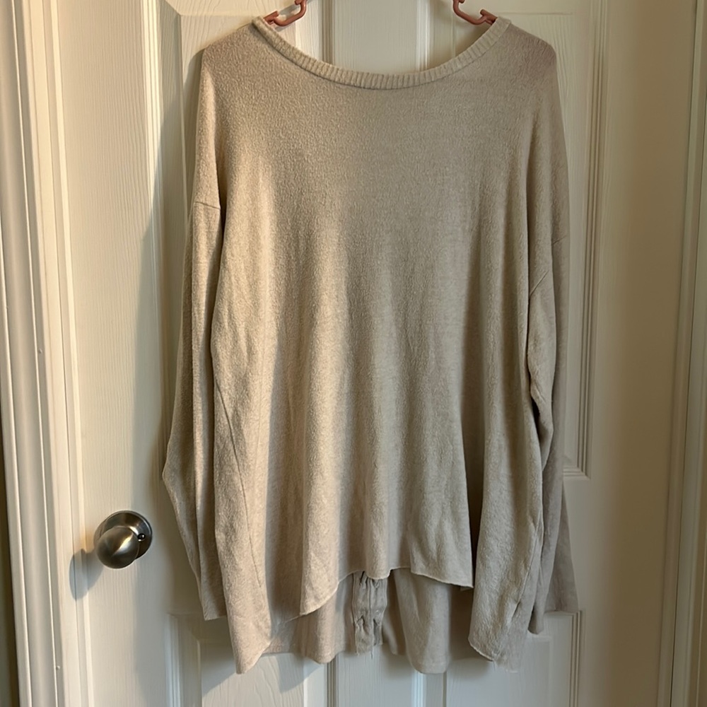 Soft sweater like shirt